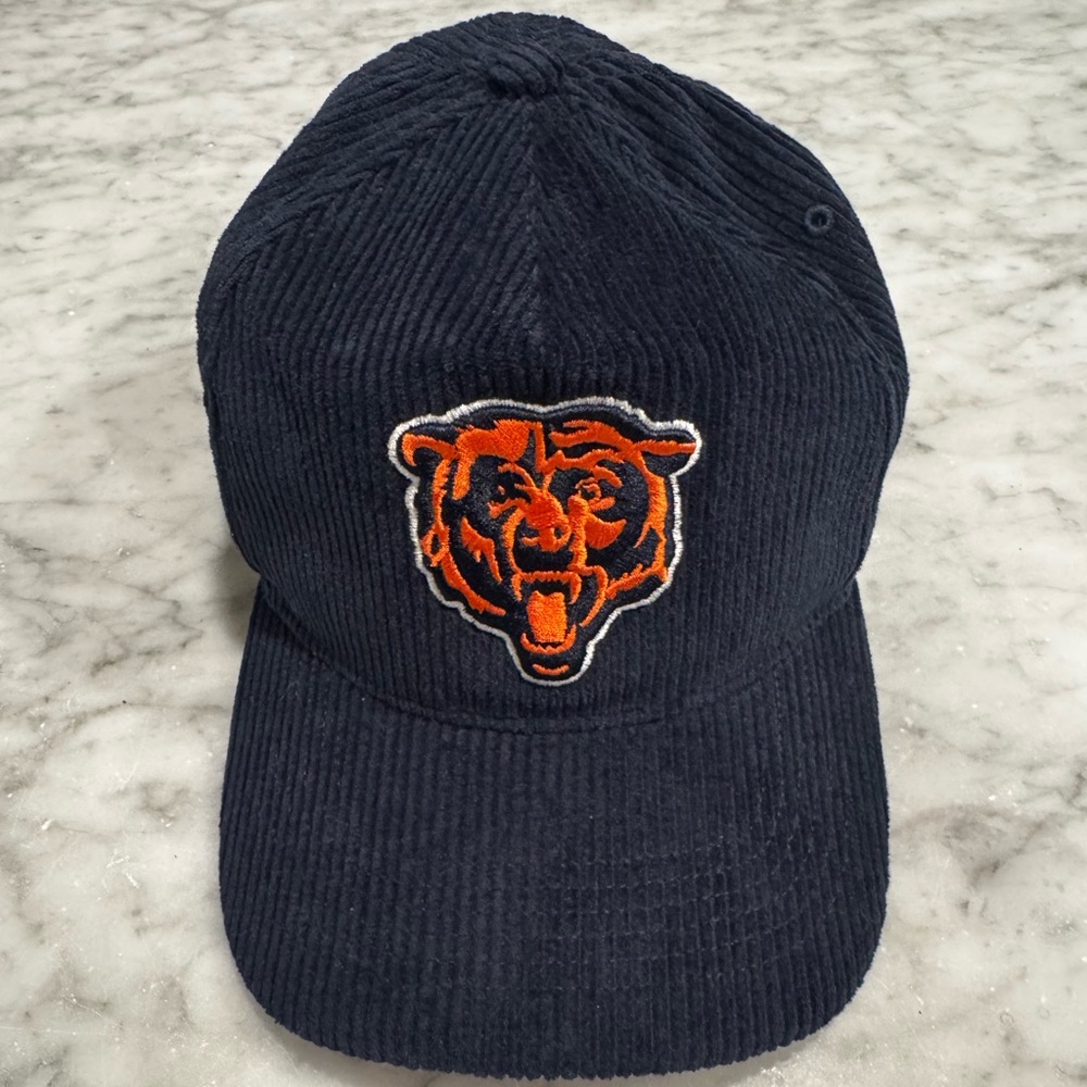 47 Brand Chicago Bears Navy Corduroy Cap